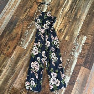 Floral Halter Jumpsuit 🌸